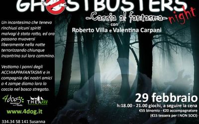 GHOSTBUSTERS NIGHT – Caccia al fantasma!